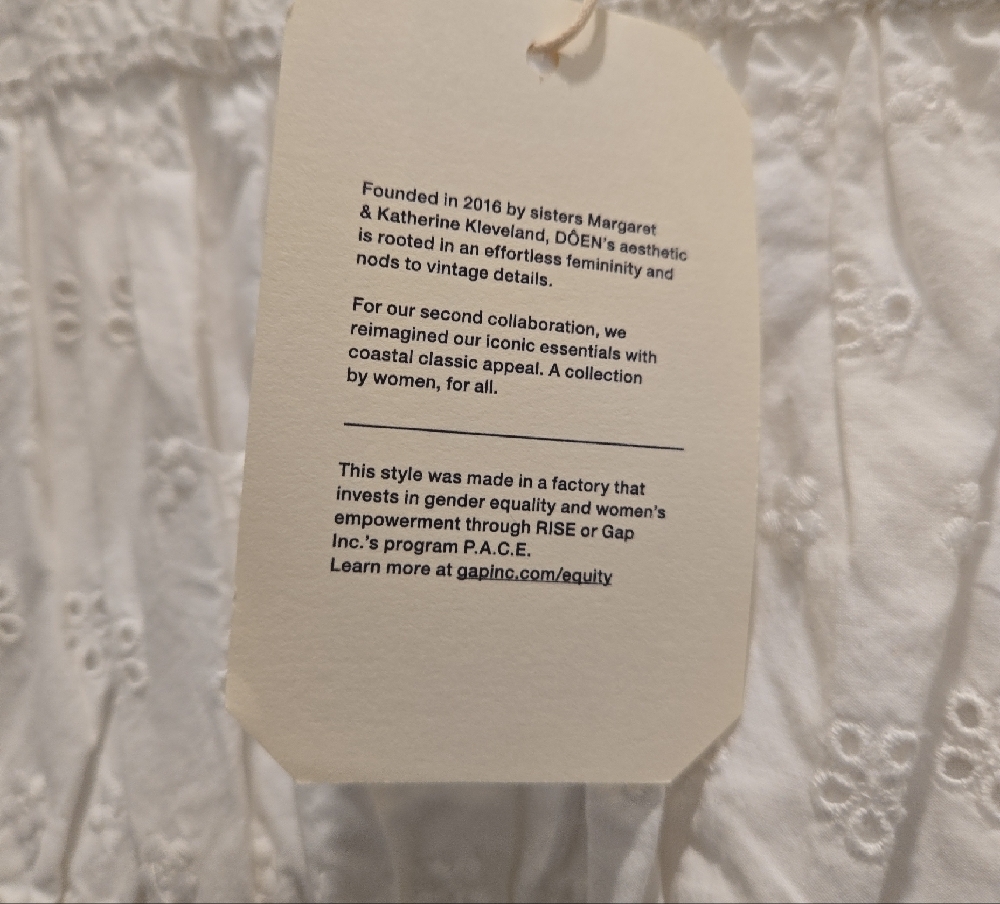 GAP White Lace Midi Dress - Picture 8 of 13